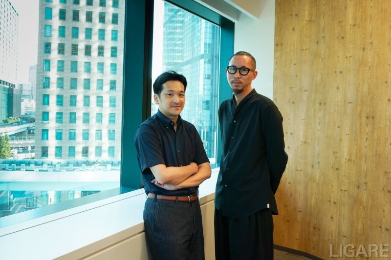 (左)S.RIDE株式会社 橋本洋平社長(右)株式会社ニューステクノロジー 三浦純揮社長