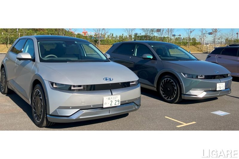 ヒョンデ「IONIQ5」は2色用意