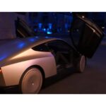 米テスラが自動運転タクシーを発表(画像はテスラ公開の動画より)