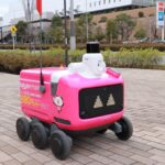 新しく導入したAvride社のロボット