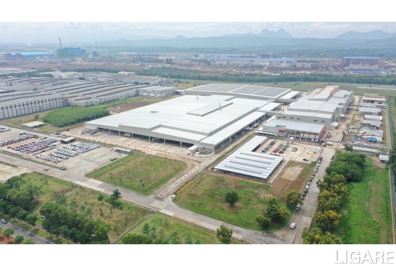 本格稼働したカラワン工場第2ライン