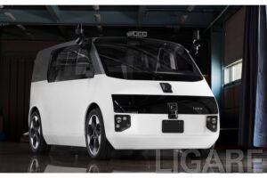 ティアフォーが開発した新型ロボットタクシーのプロトタイプ