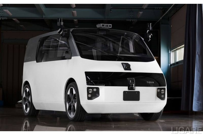 ティアフォーが開発した新型ロボットタクシーのプロトタイプ