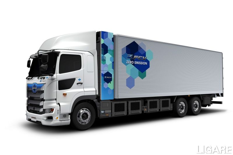 燃料電池大型トラック「日野プロフィア Z FCV」