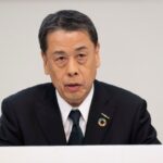 会見する日産自動車の内田誠社長兼CEO