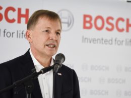 ボッシュ日本法人のクラウス・メーダ―社長