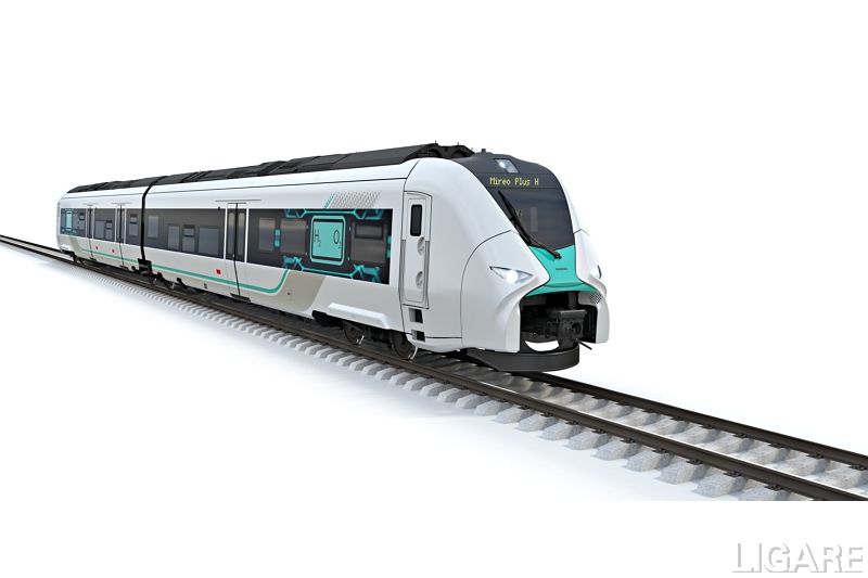 シーメンスモビリティの水素列車「ミレオプラスH」