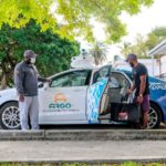 野菜配送の様子