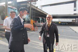 従業員が一番ということで、職種関係なく話しやすいのが帝産観光バスの社風