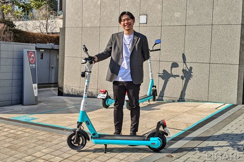 Luup 代表取締役社長兼CEOの岡井大輝氏