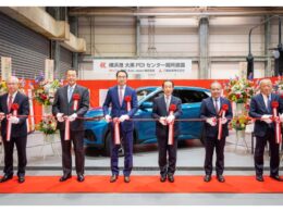 BYD Auto Japanと三菱倉庫によるPDIセンター開所式