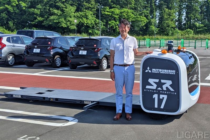 三菱重工機械システム 設備インフラ事業本部 制御システム技術部 パーキング担当部長の福島大輔氏