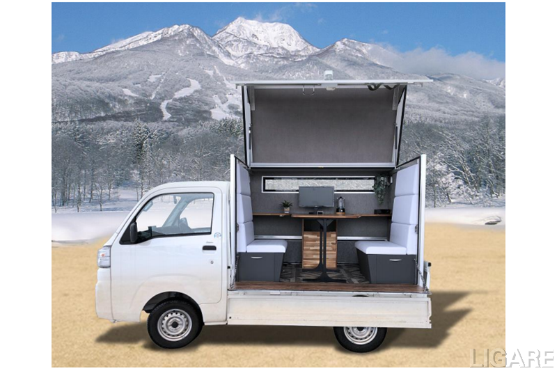 モバイルワークステーション利用イメージ(共同プレスリリースより)