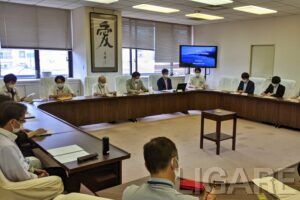 地域公共交通検討会の様子