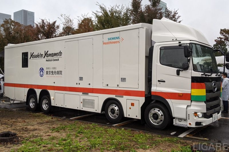 検査用車両の外観