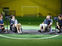 「ボブイスレー」を行っている様子