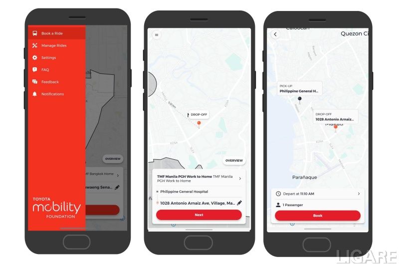 TMF、マニラにて医療従事者向けオンデマンド送迎サービスを開始