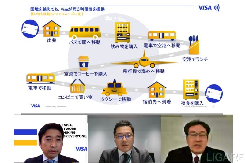 左からVisaの今田和成氏、三井住友カードの石塚雅敏氏、横浜市交通局の原田浩一郎氏