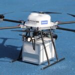 使用したイームズロボティクス株式会社製のドローン機体(佐川急便プレスリリースより)