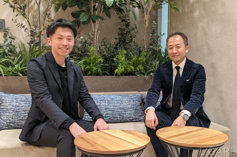 東急の豊田洋平氏(左)とTMJの小柏宜聖氏(右)