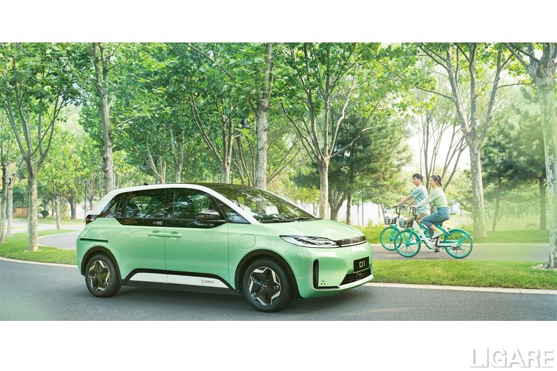DiDiとBYDが共同開発したEV「D1」