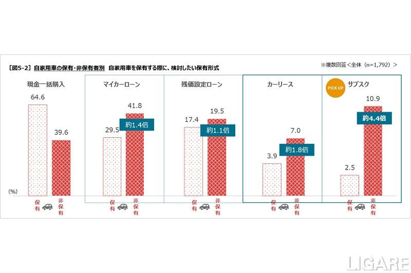 保有形式(保有・非保有別)