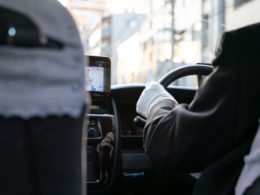 タクシー車内のイメージ写真