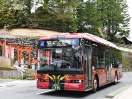 BYDのEVバス「K8」が和歌山県に初上陸。世界遺産・高野山エリアで運行開始