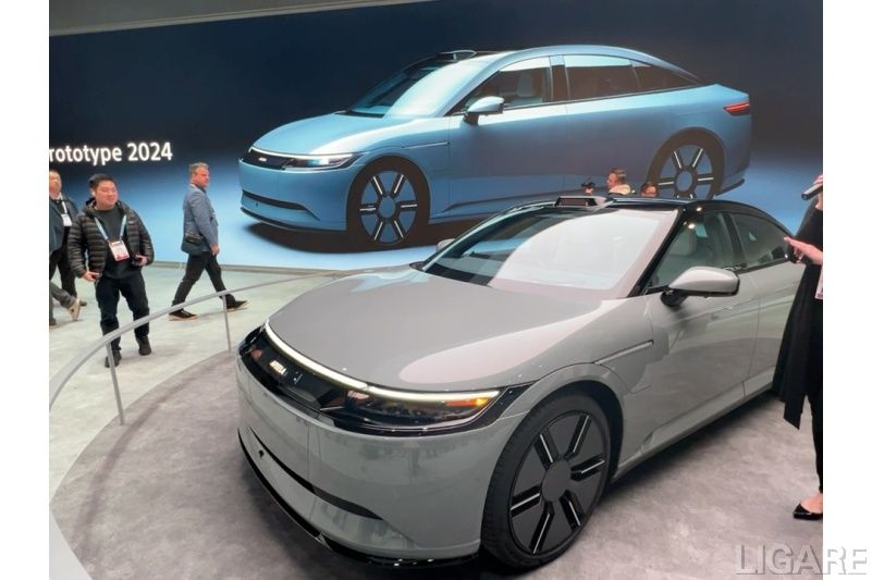 ソニー・ホンダモビリティはCES2024で最新プロトタイプ「AFEELA Prototype 2024」を発表した