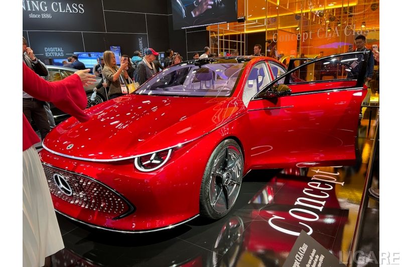 CLAクラスのコンセプトカーを北米で初披露した