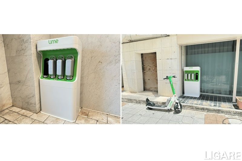 Lime、那覇で国内初の一般利用者向けバッテリー交換ステーションを開始 交換で30分無料