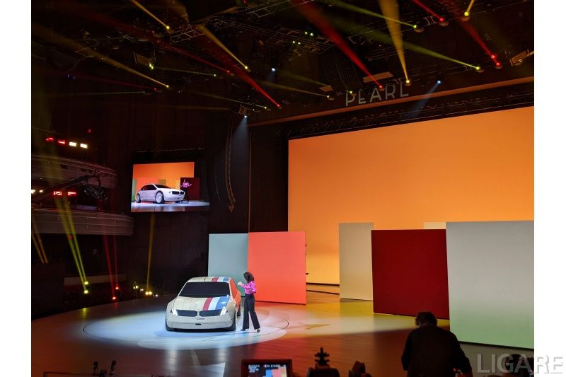 ボディカラーが自在に変化する