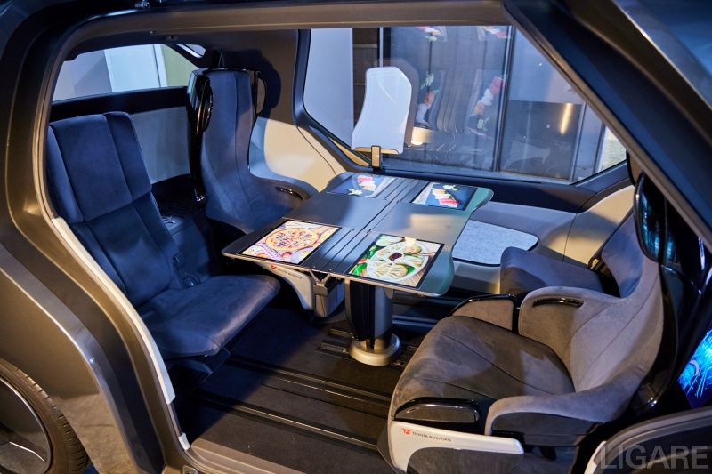 「T-FAS」の車室(提供:トヨタ紡織)