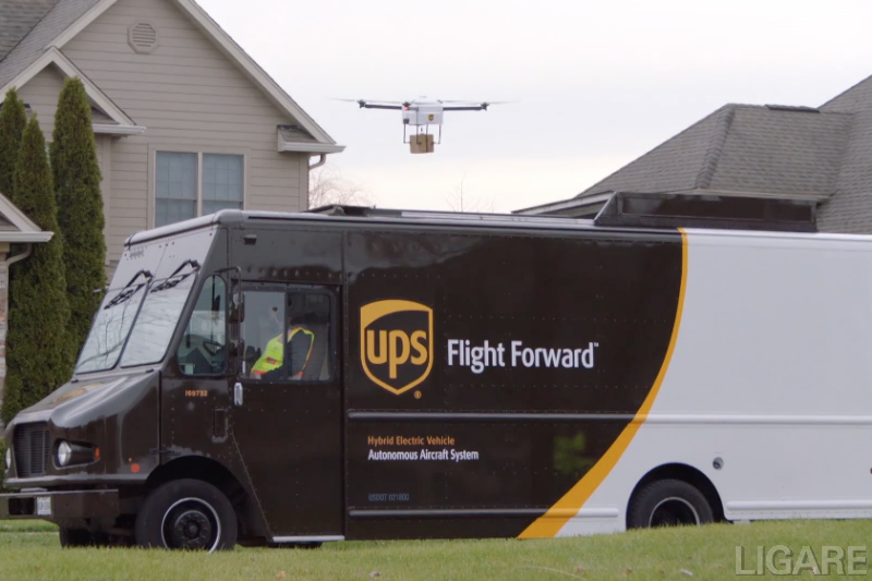ベライゾン、SkywardとUPSが5Gドローン配送実証実験協業を開始する