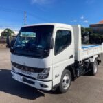 三菱ふそうが国内初とするEVダンプを納車