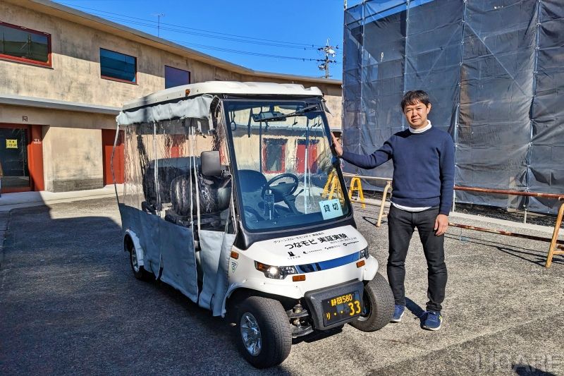 うさぎ企画代表の森田創氏。漁具倉庫「焼津Porters」にて