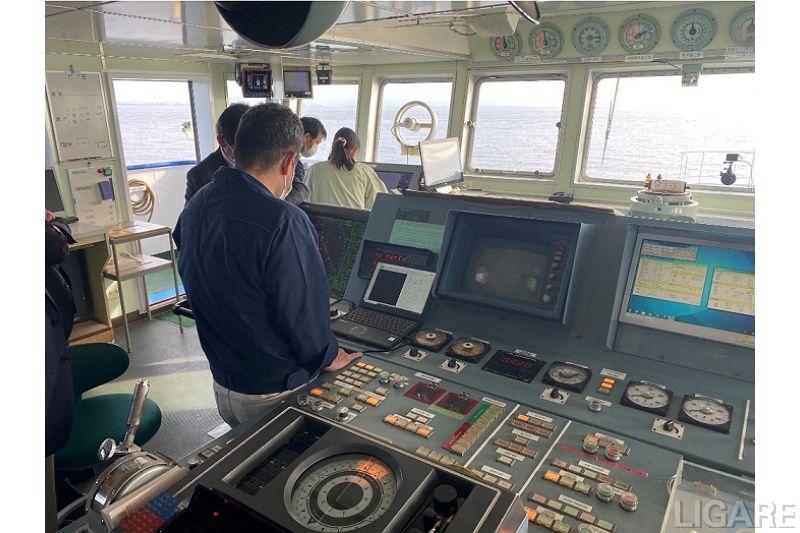 実船試験の様子1