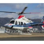 使用するヘリコプター「ベル430」