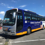 Visaのタッチ決済を導入した高速バス(写真提供:みちのり)