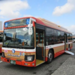 使用予定の大型ノンステップバス(プレスリリースより)