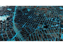 Techno mega city; urban and futuristic technology concepts, original 3d rendering