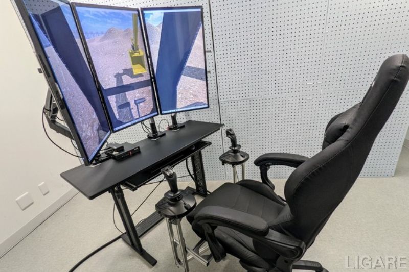 訓練用シミュレーターのイメージ