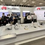 「人とくるまのテクノロジー展2022 YOKOHAMA」ファーウェイの展示ブースの様子
