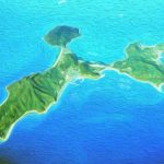 粟島の全島図