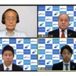 記者会見の様子