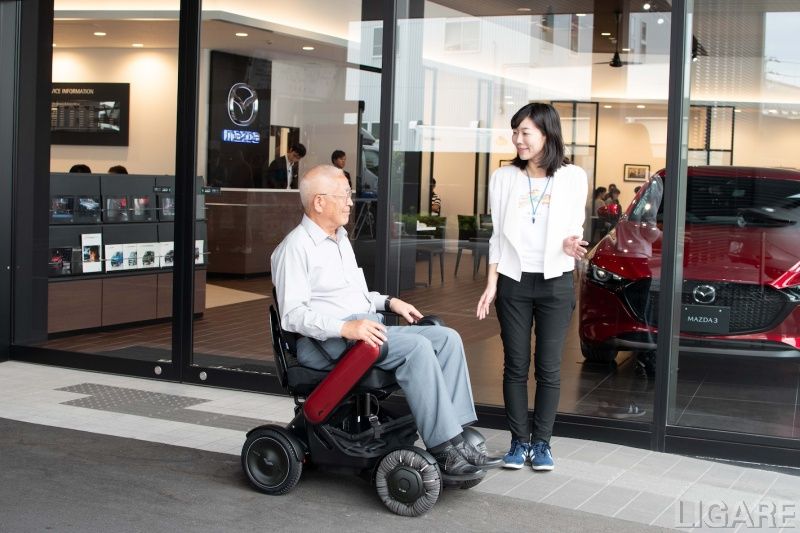 ⾃動⾞ディーラー店舗でWHILLの試乗・体験機会を増やす