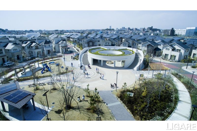 街の全景(街区 セントラルパーク周辺