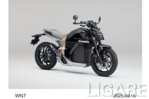 ホンダ、欧州初の電動バイク「WN7」発表　トルクは1000cc級、FUN領域に本格参入