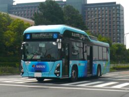 大阪・関西万博のEVバス、関空ランプバスに転用　国内空港で初
