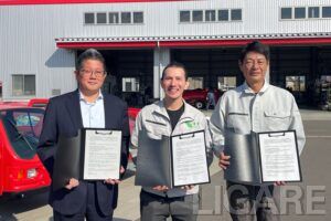 輝翠、りんご収穫ロボ「Adam」の青森展開を本格化　JA全農あおもり・外川農機と連携